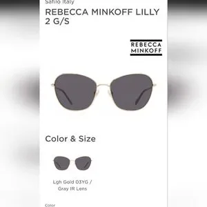 Rebecca Minkoff Lilly G/S Women’s Sunglasses Rebecca Minkoff | Accessories | Rebecca Minkoff Sunglasses  main image 3